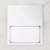 Folded Name Place Card プレイスカード (外部開封)