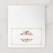 Folded Name Place Card プレイスカード (外部開封)