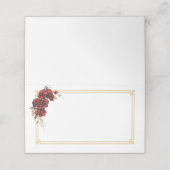 Folded Name Place Card プレイスカード (外部開封)