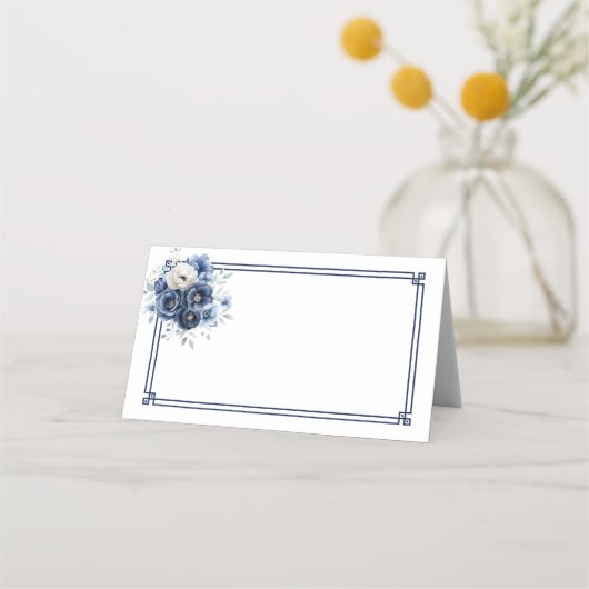 Folded Name Place Card プレイスカード (正面)