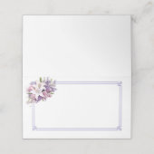 Folded Name Place Card プレイスカード (外部開封)