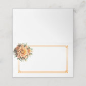 Folded Name Place Card プレイスカード (外部開封)