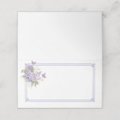 Folded Name Place Card プレイスカード (外部開封)