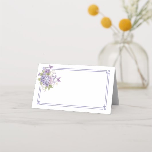 Folded Name Place Card プレイスカード (正面)