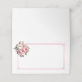 Folded Name Place Card プレイスカード (外部開封)