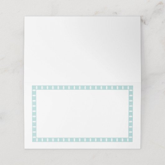 Folded Name Place Card プレイスカード (外部開封)