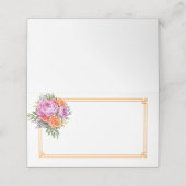 Folded Name Place Card プレイスカード (外部開封)