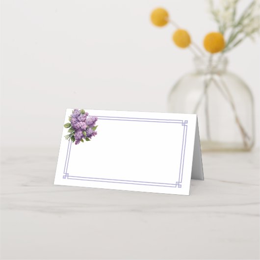 Folded Name Place Card プレイスカード (正面)