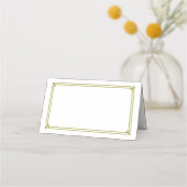 Folded Name Place Card プレイスカード (正面)