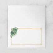 Folded Name Place Card プレイスカード (外部開封)