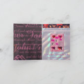 Folded Note Card ノートカード (内部)