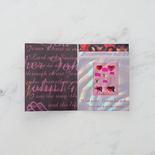 Folded Note Card ノートカード (内部)