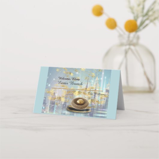 Folded Place Card プレイスカード (正面)