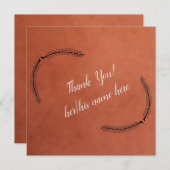 Folded Thank You Card サンキューカード (正面/裏面)