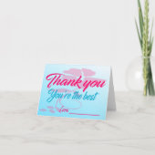 Folded Thank You Card サンキューカード (正面)