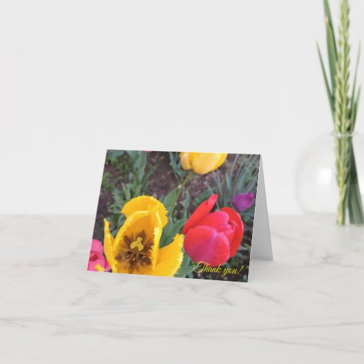 Folded Thank You Card サンキューカード (正面)