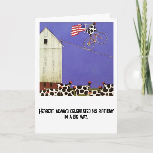 Folded Thank You Card サンキューカード (正面)