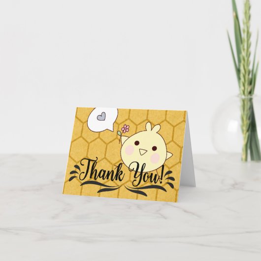 Folded Thank You Card サンキューカード (正面)