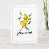 Folded Thank You Card サンキューカード (正面)