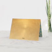 Folded Thank You Card サンキューカード (裏面)