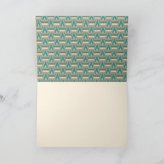 Folded Thank You Card サンキューカード (内部)