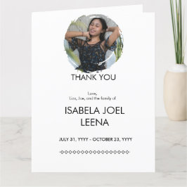 Folded Thank You Card サンキューカード