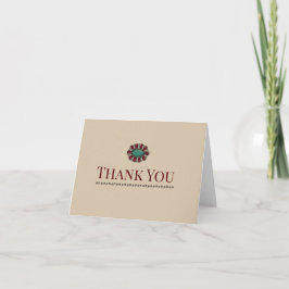 Folded Thank You Card サンキューカード