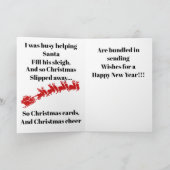 Folded Thank You Card サンキューカード (内部)