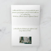 Folded Thank You Card Personalised _Islamic サンキューカード (内部)