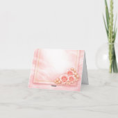 Folded Thank You Card Wedding サンキューカード (裏面)