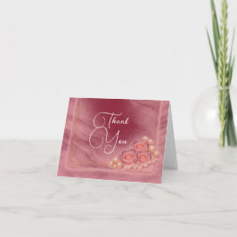 Folded Thank You Card Wedding サンキューカード