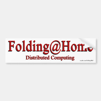 Folding@Home -バンパーステッカー バンパーステッカー
