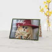 FolerBday-カスタマイズ 4任意の大事な行事 カード (黄色い花)