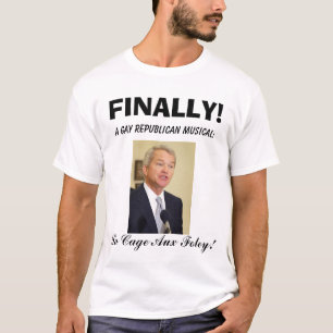 foleyに、最終的に印を付けて下さい! 、陽気な共和党のミュージカル: … tシャツ