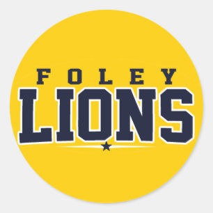 Foley High School; Lions ラウンドシール