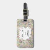 Folge deinem Pfeil ラゲッジタグ (正面縦)