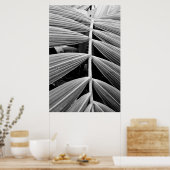 folha de palmeira ポスター (キッチン)