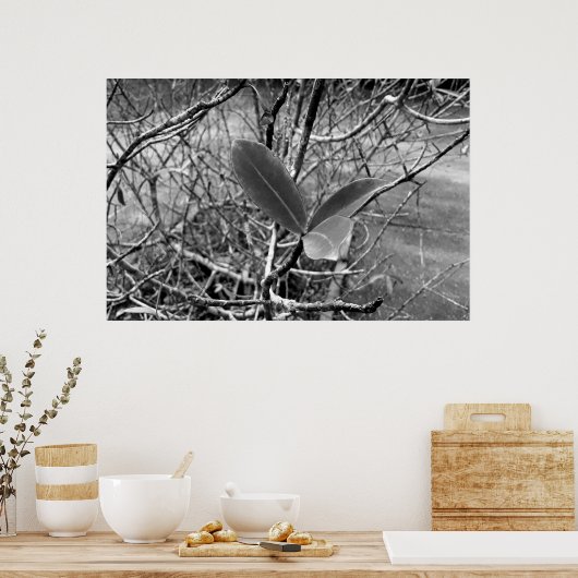 folhas em vida1 ポスター (キッチン)