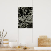 Folhas - Green ポスター (キッチン)