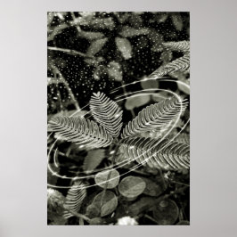 Folhas - Green ポスター