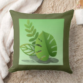 Folhas Verdes クッション (ブランケット)