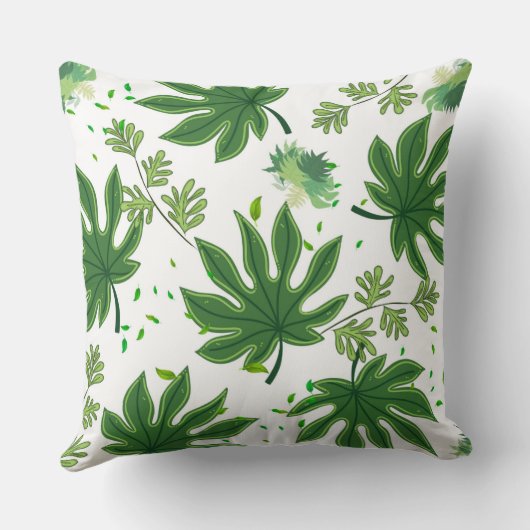 Folhas Verdes クッション (裏面)