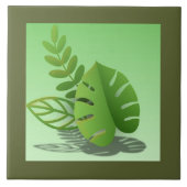 Folhas Verdes タイル (正面)