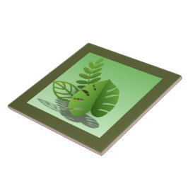Folhas Verdes タイル