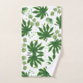 Folhas Verdes バスタオルセット (ハンドタオル)