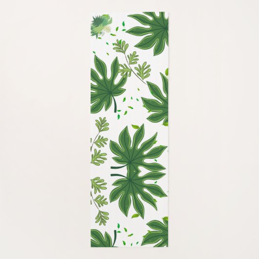 Folhas Verdes ヨガマット (裏面)