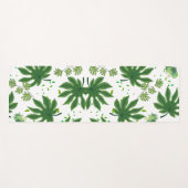 Folhas Verdes ヨガマット (正面(横))