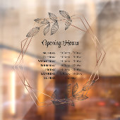 Foliageジオメトリフレームの開口時間ウィンドウの固定 ウィンドウサイン (シート2)