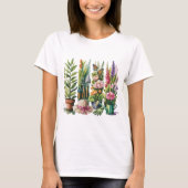 FOLIAGE AND FLORAL GARDENING THEME Tシャツ (正面)