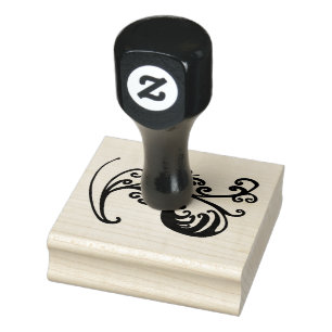 Foliage Doodleスタンプ ラバースタンプ